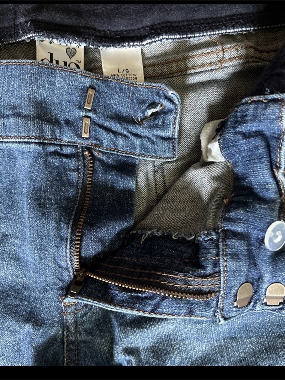 Duo Maternity Capri jeans - Picture 3 of 4